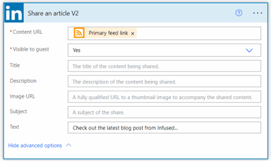Use Power Automate to Make Sharing to LinkedIn (and Other Places) a Breeze