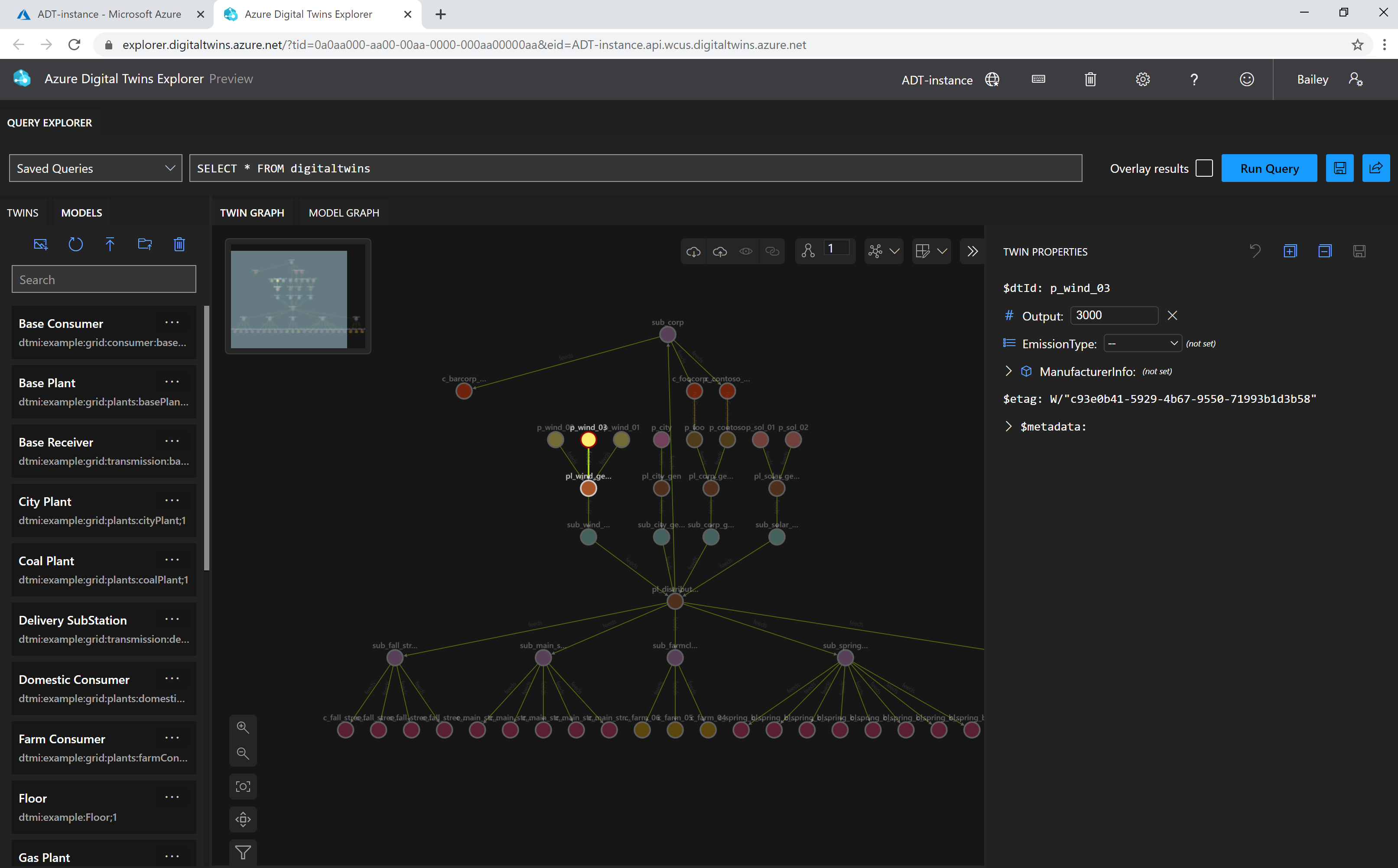 azure-digital-twins-explorer-demo