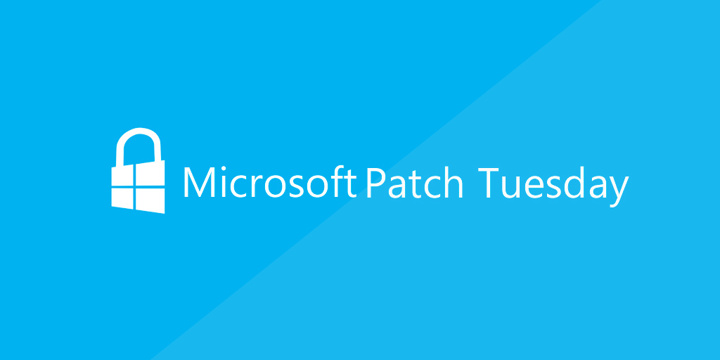 Image reminds users of Microsoft Patch Tuesday.