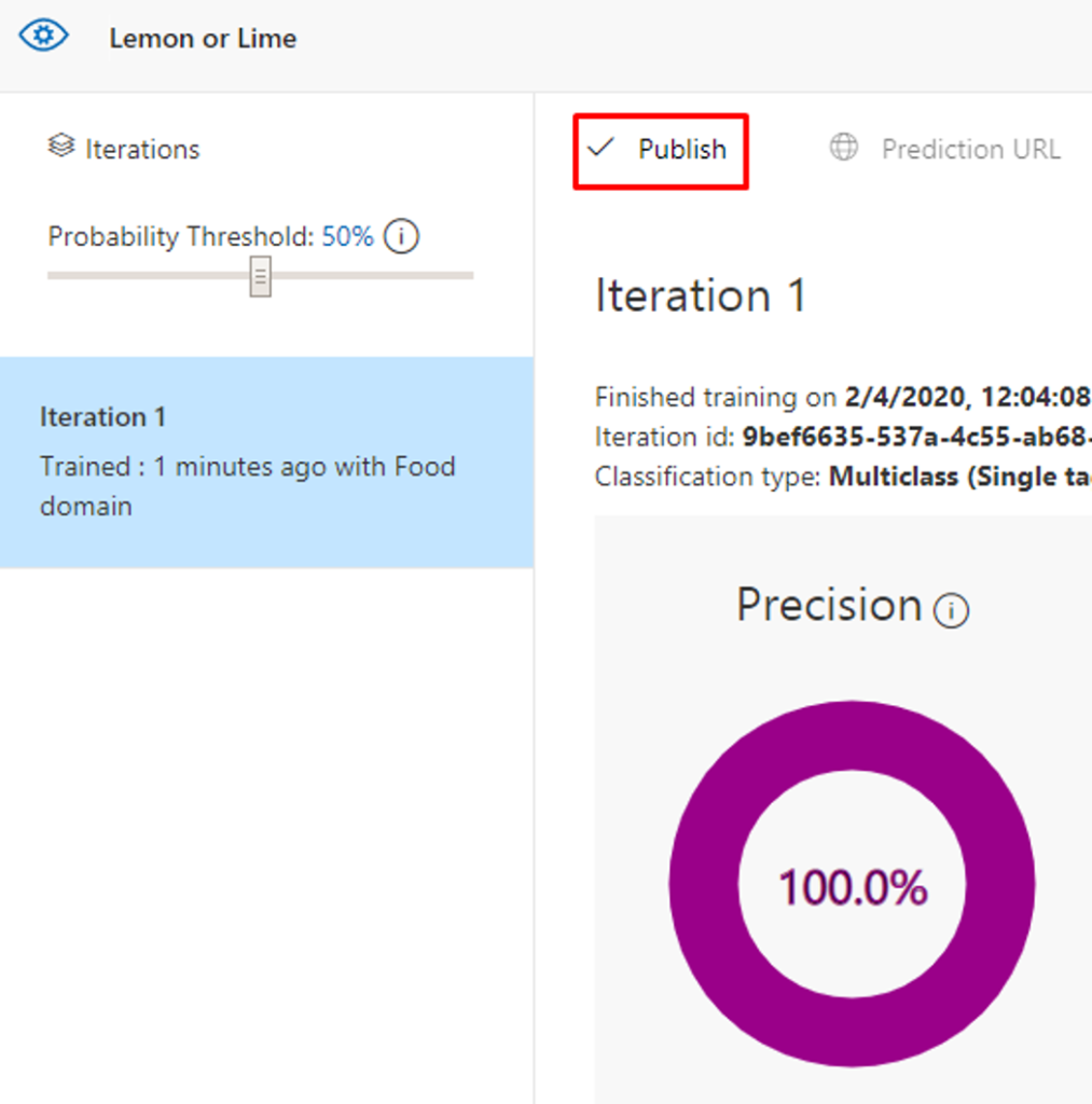 Build, Train & Deploy Machine Learning Models with Custom Vision 7