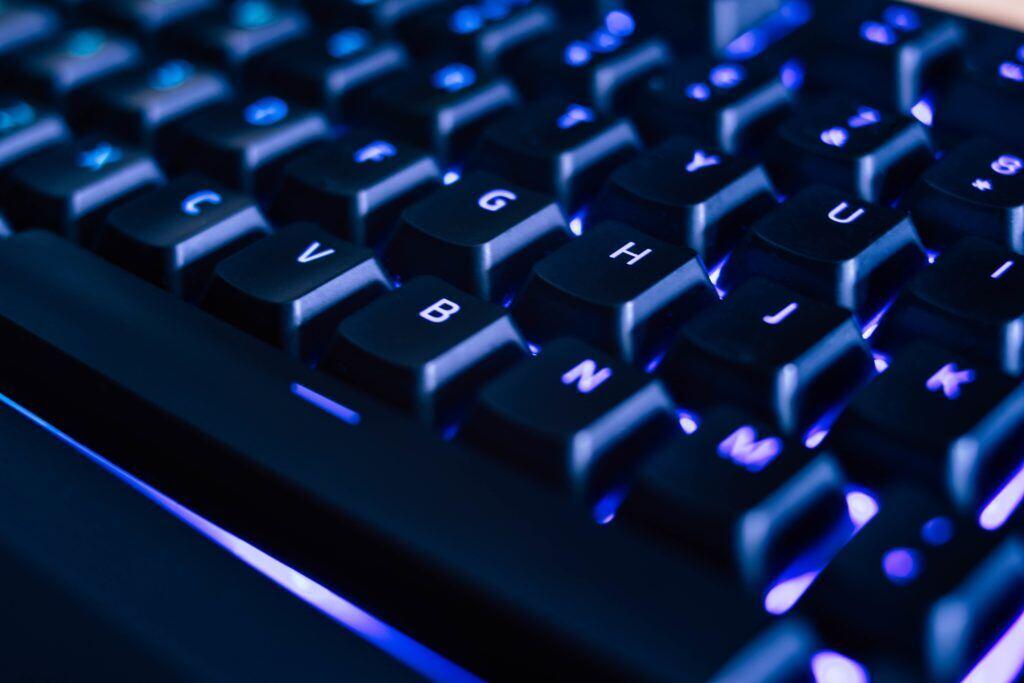 Image of a keyboard suggests potential nefarious use.